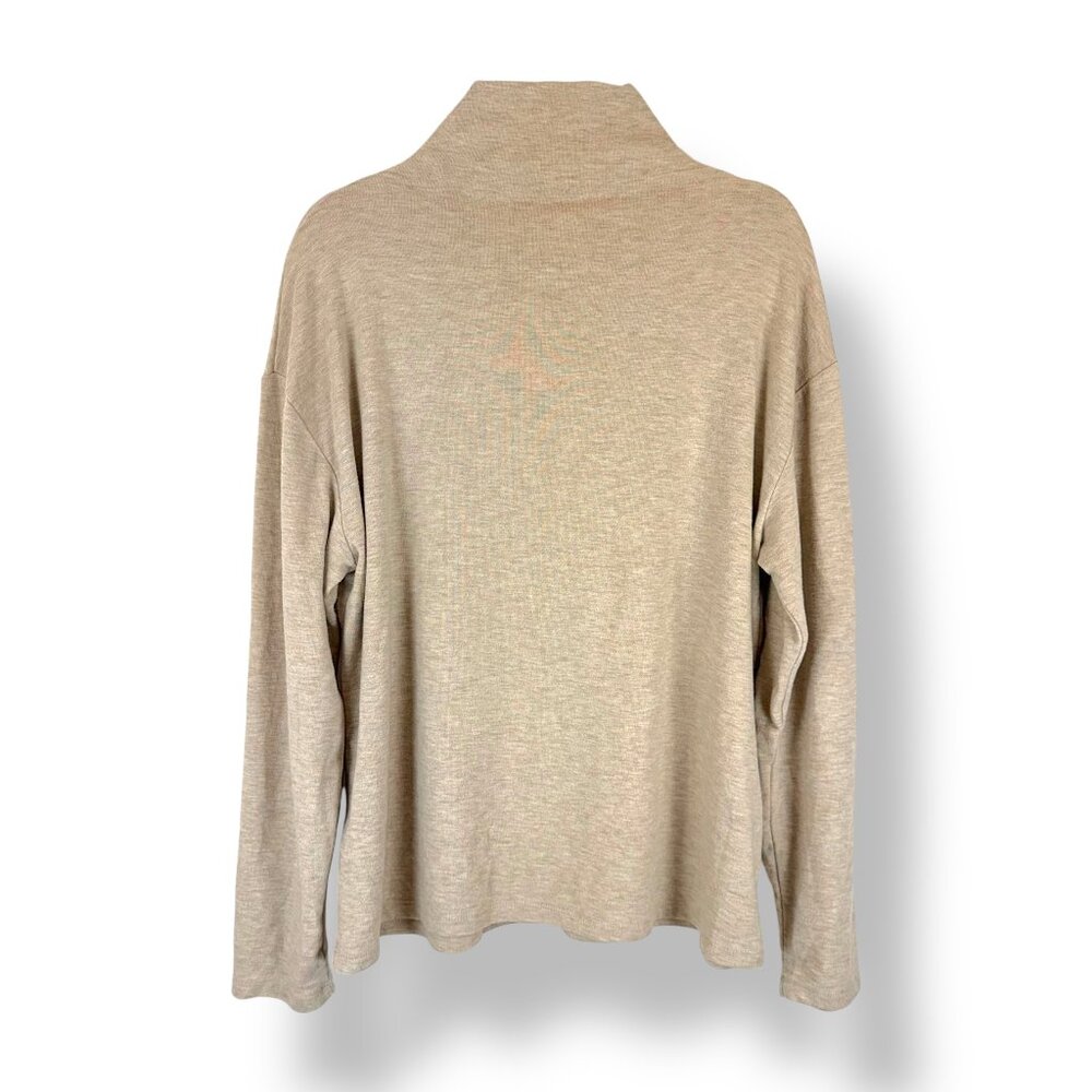 Wilfred Free | L | Turtleneck Sweater | Minimalist | Cozy | Casual | Neutral
